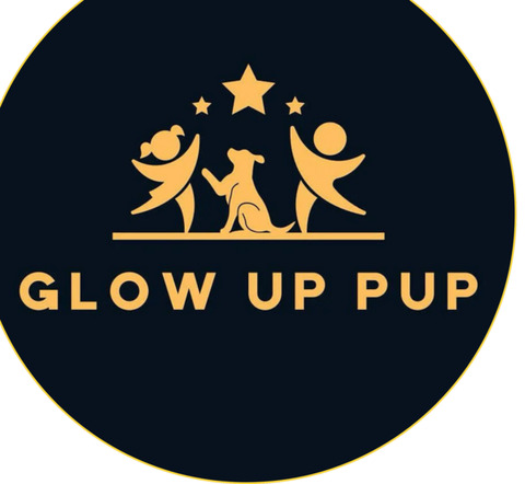 Glow Up Pup logo